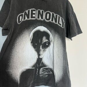 One N Only 
 Graphic Tee - Black